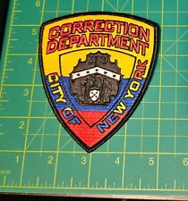 NEW YORK CITY CORRECTION Columbian Flag Patch picture