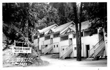 CLIFF HOUSE, BIG OAK FLAT,  CALIFORNIA, TUOLUMNE RPPC VINTAGE POSTCARD (SV 573) picture