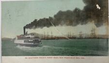 SS Southern Pacific Ferry Boat San Francisco California Postcard  Antique 1900s picture