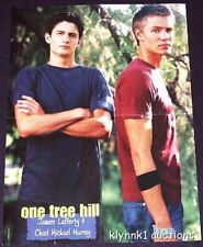 Chad Michael Murray and James Poster Centerfold 79A Simple Plan on back picture