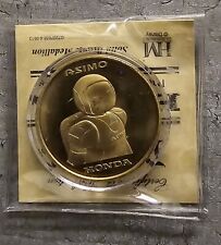 Disneyland Innoventions Honda Asimo Robot Solid Bronze Medallion Coin Innovation picture