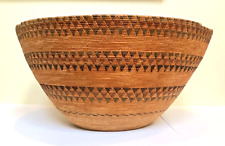 Very  Large Antique Yokuts/Tulare  Basket circa 1890’s 20 1/4 x 10 1/4 inches picture