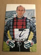 Filip De Wilde, Belgium 🇧🇪 Sporting CP 1996/97 hand signed picture