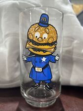 Vintage McDonald's Big Mac Collector Series Glass Tumbler Cup 1977 (R237) picture