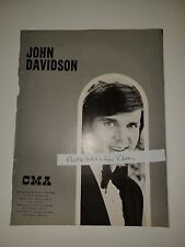 John Davidson 1970 8x11 Magazine Ad picture