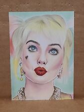 Harley Quinn Sketch Card Art 2.5x3.5in By Shane McCormack picture