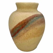 Vintage G. Trent Southwestern Pottery Vase Handmade Ruidoso New Mexico 6.5”H picture
