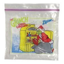 Vintage Grinch Ziploc Bag. picture