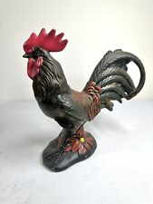 Vintage Rooster Large Ceramic picture