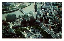 Columbus Ohio Capitol Square Aerial View Vintage Postcard  picture