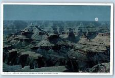 Grand Canyon Arizona AZ Postcard View From Yavapai Point Scene c1920's Antique picture