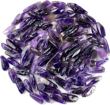 1.1 Lb(0.5 kg) Decorative Crystal Pebbles Irregular Shaped Amethyst Stones Small picture