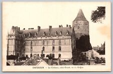 Chateaudun Le Chateau Cote Ouest Vu Du Griffon Mansion Historic Vintage Postcard picture