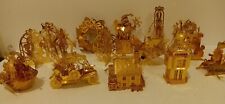 Rare Beautiful Collection Of Danbury Mint Christmas Ornaments Lot Of 15 (1) picture