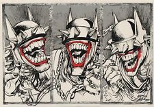 Neal Adams Fine Art Print Artist Proof SIGNED Original Sketch Batman Who Laughs picture