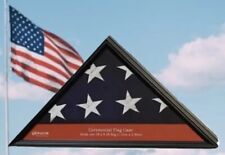 FLAG Display Case for 5'X9.5' Folded. American Flag Case picture