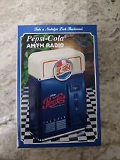  PEPSI-COLA RADIO AM/FM BATTERY OPERATED VINTAGE New In Box.. 49.. picture