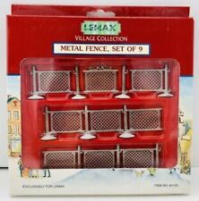 Lemax 64135 Village Collection Metal Fence Chain Link (Set of 9) picture