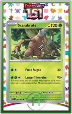 Scarabrute - EV3.5:151 - 127/165 - New French Pokemon Card picture