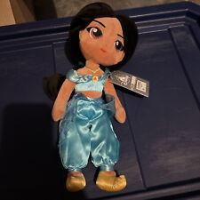 Disney Princess Jasmine Aladdin Small Plush Doll 2024 New with Tag 15 INCH picture