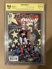 Harley Quinn #1 CBCS 9.6 Signed By Amanda Conner with Sketch and Jimmy Palmiotti picture