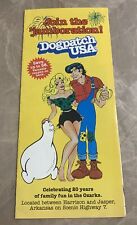 Vtg 1988 Dogpatch USA Theme Park Lil Abner Al Capp Brochure Kickapoo Joy Juice picture