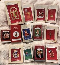 HALLMARK LOT OF  13 KEEPSAKE ORNAMENTS Disney, Mary’s Angels, Christmas Window picture