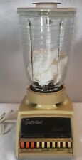 Vintage Galaxie Osterizer Blender Model 643-46T Ten Speed Yellow 1.C2 picture