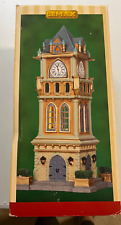 Lemax Municipal Clock Tower Caddington Village #05007 Lighted Building Christmas picture