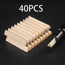 40 Pcs Smoking Pipe Balsa Wood Filters 6mm Pipe Filter picture