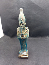 Ancient Egyptian Antiquities Statue Of Amun Ra With Hieroglyphics God of Air BC picture