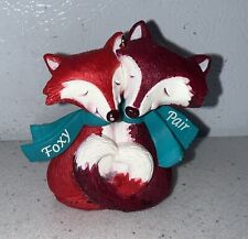 HALLMARK 2016 Two Foxes FOXY PAIR Christmas Ornament Sexy Winter Couple picture