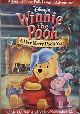 Disney's Winne The Pooh A Very Pooh Year 26 x 39.75  DVD movie poster picture
