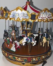 Vtg Mr Christmas Gold Label 'THE CAROUSEL'  2003 -Works-  with BOX EUC picture