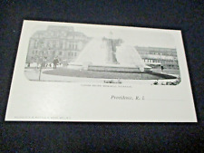 1898 Providence R.I.  Private Mailing Card Carrie Brown Memorial Fountain picture