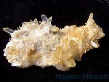 TOP COLLECTOR DISPLAY____LARGE OPTICAL CLEAR Arkansas Quartz Crystal Cluster  picture