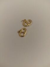 Lot of 2  dior Gold  tone Zipper Pull price for two Zipper Pull  picture