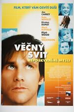 ETERNAL SUNSHINE OF THE SPOTLESS MIND 23x33 Orig. Czech movie poster 2004 CARREY picture