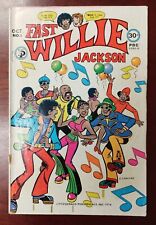 Vintage 1976 Fast Willie Jackson #1 Comic Book 1st Black Archie picture