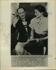 1952 Press Photo Comedian Groucho Max and his bride, Eden Hartford, in Idaho picture