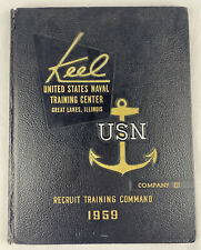 1959 KEEL United State Naval Training Center Great Lakes, Illinois Co. 221 Book picture