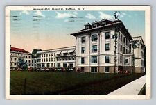 Buffalo NY- New York, Homeopathic Hospital, Antique, Vintage c1917 Postcard picture