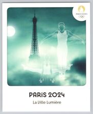 Gymnastics POSTCARD Paris France 2024 Official Olympic and Paralympic Games picture
