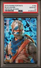 Blue Squire Fortnite 2019 #156 USA Crystal Shard PSA 10 GEM picture