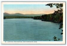 c1910's Lake Buel From Westside Great Barrington Massachusetts MA Postcard picture