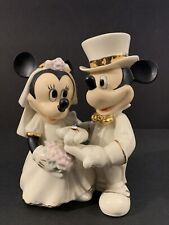 Lenox Disney Minnie’s Dream Wedding Mickey Bride & Groom - Please Read picture