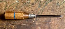 Proto 9782 Wooden Handle Phillips screwdriver  Antique picture