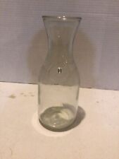 Vintage Paul Masson Clear Glass Milk Bottle Marked Since 1852 picture