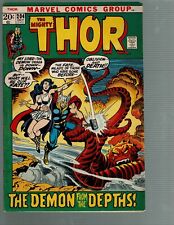 The Mighty Thor 204 Exhiled on Earth Mephisto Attacks F/VF picture