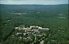 Buck Hills Falls Pennsylvania Buck Hills Inn and Golf Club aerial 1965 postcard picture
